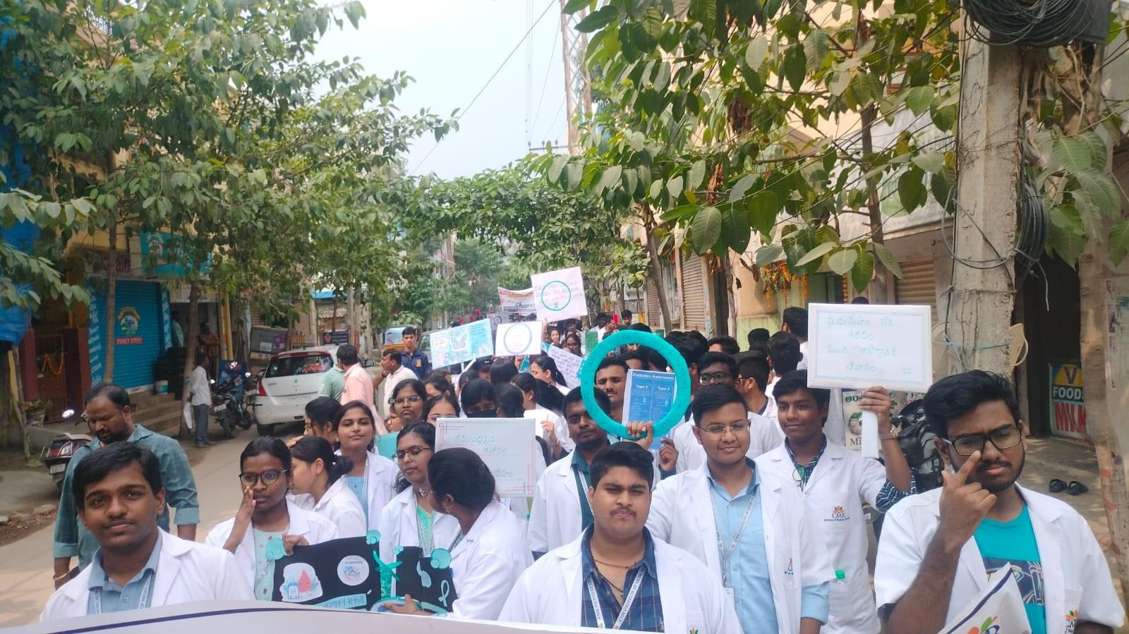 CMR Institute of Medical Sciences Hyderabad World Daibatics Day photo 1